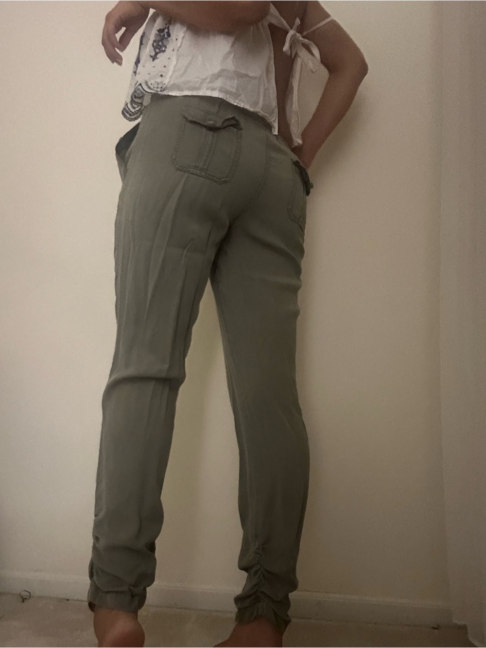 Thread & Supply Olive Green Men's Drawstring Joggers
